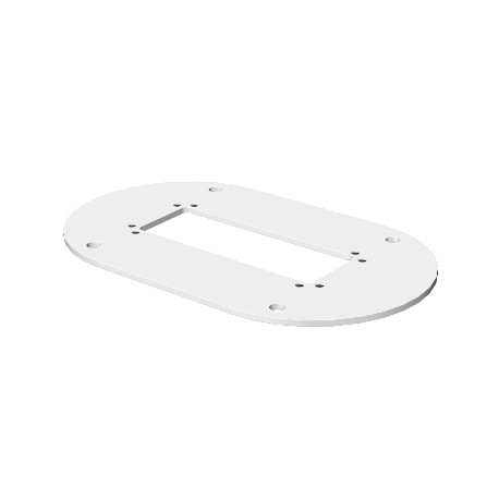 ISSBP70140WA - ISSBP70140WA 6290124 OBO BETTERMANN Floor plate , White aluminium, 9006, Strip galvanised/powder-coated, DIN..