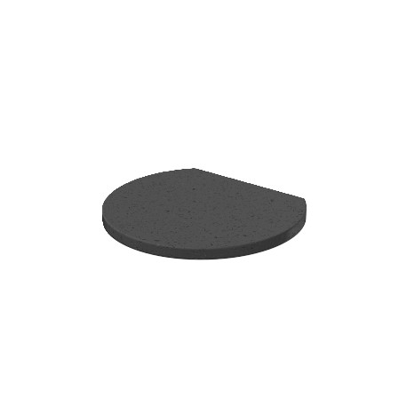 ISSRGU - ISSRGU 6290178 OBO BETTERMANN Rubber support , 70x4, Black, Rubber, GUM