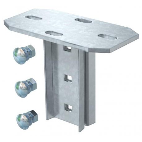 KI 8 FT - KI 8 FT 6347053 OBO BETTERMANN Head plate for IS 8 support, Hot-dip galvanised, DIN EN ISO 1461, Steel, St