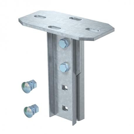 KI 8 VQP FT - KI 8 VQP FT 6348106 OBO BETTERMANN Head plate IS8 supp. variable lengthways, Hot-dip galvanised, DIN EN ISO ..