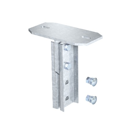 KI 8 VLK FT - KI 8 VLK FT 6348157 OBO BETTERMANN Head plate for IS 8 support, variable 90°, Hot-dip galvanised, DIN EN ISO..