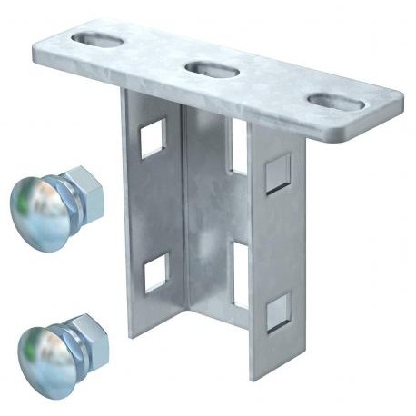 KU 3 FT - KU 3 FT 6348874 OBO BETTERMANN Head plate for US 3 support, Hot-dip galvanised, DIN EN ISO 1461, Steel, St