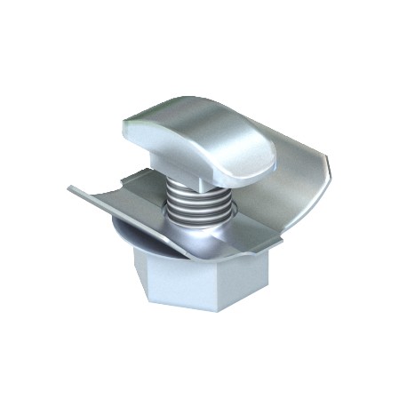 FCM F - FCM F 6424548 OBO BETTERMANN Quick connector , M6x12, Hot-dip galvanised, DIN 267, Teil 10, Steel, St