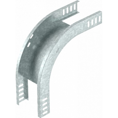 RBV 330 F FS - RBV 330 F FS 7007216 OBO BETTERMANN 90° vertical bend falling, 35x300, Strip-galvanised, DIN EN 10147, Steel..