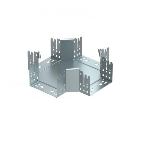 RKM 115 FS - RKM 115 FS 7027163 OBO BETTERMANN Intersection with quick connector, 110x150, Strip-galvanised, DIN EN 10147..