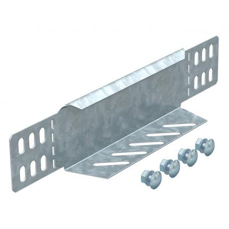 RWEB 640 DD - RWEB 640 DD 7106122 OBO BETTERMANN Reducer profile/end closure for cable tray, 60x400, Zinc-aluminium coated..
