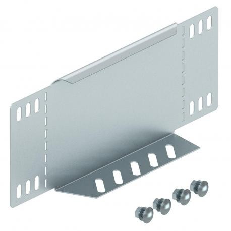 RWEB 110 DD - RWEB 110 DD 7107455 OBO BETTERMANN Reducer profile/end closure for cable tray, 110x100, Zinc-aluminium coate..