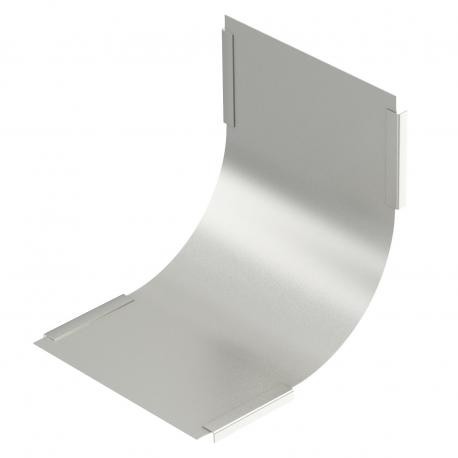 DBV 600 S A2 - DBV 600 S VA4301 7130915 OBO BETTERMANN Cover for 90° vertical bend rising, B600mm, Stainless steel, grade 3..