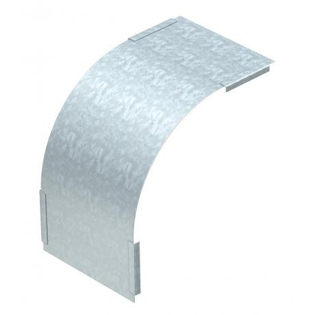 DBV 110 100 F FS - DBV 110 100 F FS 7131030 OBO BETTERMANN Cover for 90° vertical bend falling, B100mm, Strip-galvanised, DIN E..