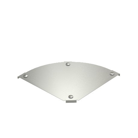 DFBM 90 600 A2 - DFBM 90 600 V2A 7138582 OBO BETTERMANN 90° bend cover for bend RBM 90 600, B 600mm, Stainless steel, grade 3..