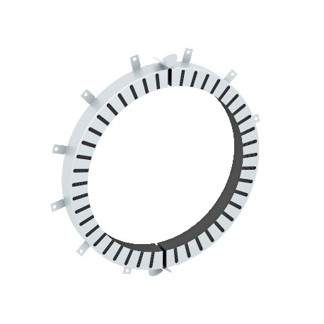 TCX-355 - TCX-355 7202219 OBO BETTERMANN Pipe sleeve for combustible pipes, 459x51,5, Strip-galvanised, DIN EN 10147, ..