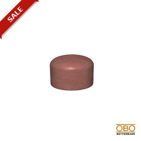 FBA-S122 - FBA-S122 7202563 OBO BETTERMANN Plugs , Ø122mm, Red, Permanently elastic, closed-pore foam