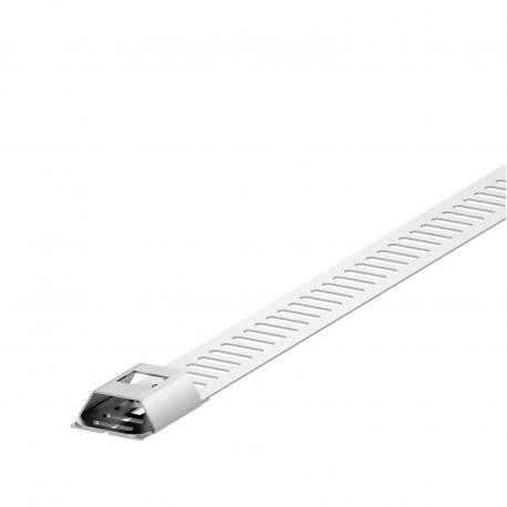 MBS 061 - MBS 061 7203106 OBO BETTERMANN Strip clip , 7x610, Stainless steel, grade 304, VA, 1.4301