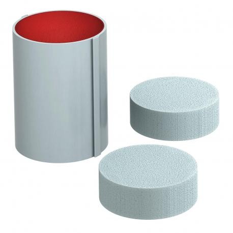 CTS 12300 - CTS-300 7204304 OBO BETTERMANN Pipe shell internally coated, Ø107x300, Grey, Polyvinylchloride, PVC