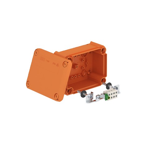 T 100 E 4-5 - T 100 E 4-5 7205510 OBO BETTERMANN Junction box for function maintenance, 150x116x67, Pastel orange, 2003, P..