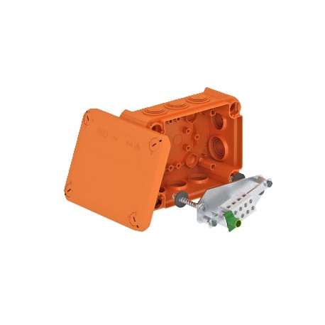 T 100 ED 6-5 - T 100 ED 6-5 7205530 OBO BETTERMANN Junction box for function maintenance, 150x116x67, Pastel orange, 2003, ..