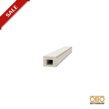 BSK 090506 - BSK 090506 7215150 OBO BETTERMANN Fire protection duct I90/E30 , 50x60mm, Grey, Glass-fibre lightweight conc..