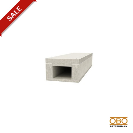 BSK 121016 - BSK 121016 7215228 OBO BETTERMANN Fire protection duct I120/E90 , 105x160mm, Grey, Glass-fibre lightweight c..