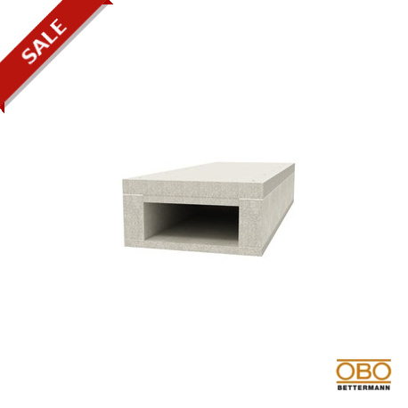 BSK 121026 - BSK 121026 7215234 OBO BETTERMANN Fire protection duct I120/E90 , 105x260mm, Grey, Glass-fibre lightweight c..
