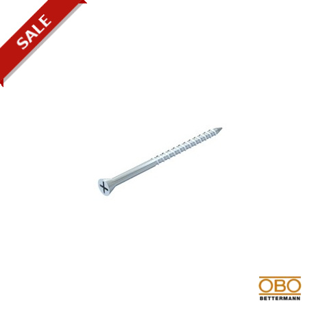 BSK-S0955 - BSK-S0955 7215400 OBO BETTERMANN Countersunk head screw for fire protect. duct I90/E30, 4,0x55mm, Electrogal..