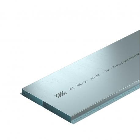 S2 25028 - S2 25028 7400312 OBO BETTERMANN Underfloor duct 2 compartments, 2000x250x28, Strip-galvanised, DIN EN 10147,..