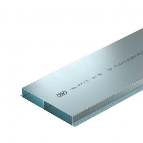 S2 25038 - S2 25038 7400316 OBO BETTERMANN Underfloor duct 2 compartments, 2000x250x38, Strip-galvanised, DIN EN 10147,..