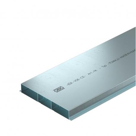 S3 25038 - S3 25038 7400328 OBO BETTERMANN Underfloor duct 3 compartments, 2000x250x38, Strip-galvanised, DIN EN 10147,..