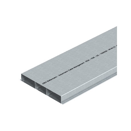 S3 35038 - S3 35038 7400340 OBO BETTERMANN Underfloor duct 3 compartments, 2000x350x38, Strip-galvanised, DIN EN 10147,..