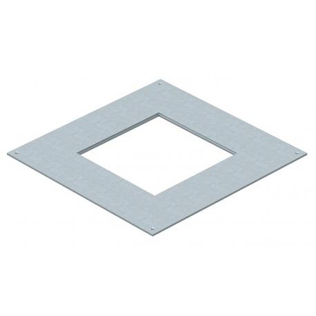 DUG 250-3 4 - DUG 250-3 4 7400459 OBO BETTERMANN Mounting lid 250-2/3 for GES4, 282x282x4, Strip-galvanised, DIN EN 10147,..