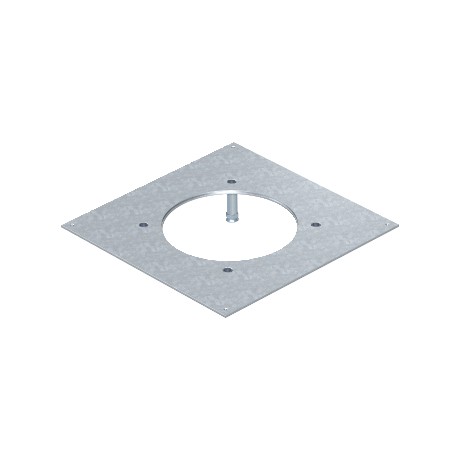DUG 350-3R4SL70 - DUG 350-3R4SL70 7400521 OBO BETTERMANN Mounting lid for heavy-duty applications, 382,5x382,5, Strip-galvanis..