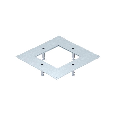 DUG 350-3 4SL100 - DUG 350-3 4SL100 7400535 OBO BETTERMANN Mounting lid for heavy-duty applications, 383x383x100, Strip-galvani..