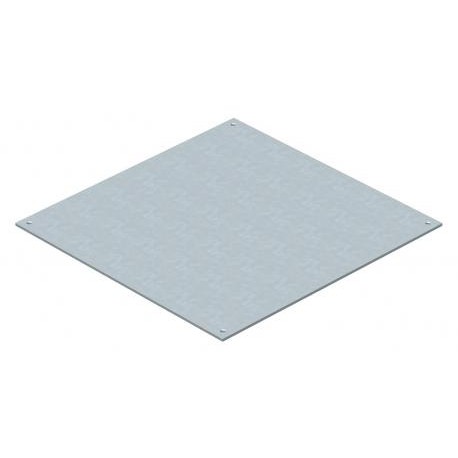 DU 250-2 - DU 250-2 7400573 OBO BETTERMANN Blanking lid for UZD250-2/3, 282x282x4, Strip-galvanised, DIN EN 10147, Stee..