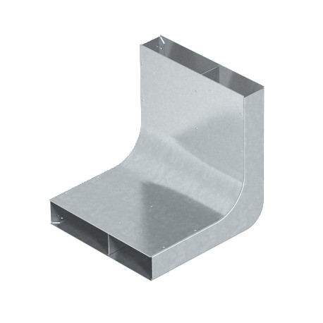 KV2 19048 - KV2 19048 7400628 OBO BETTERMANN Vertical bend 2 compartments for EÜK, Strip-galvanised, DIN EN 10147, Steel..