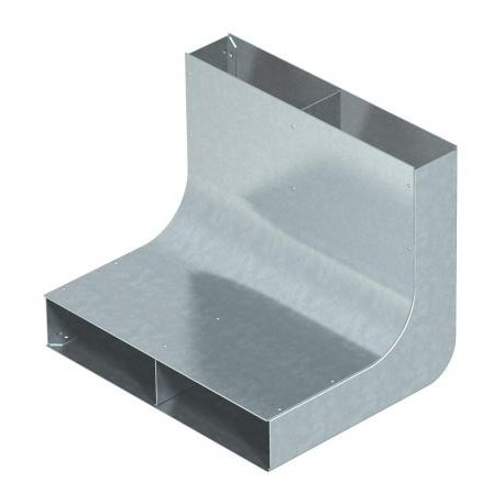 KV2 25048 - KV2 25048 7400640 OBO BETTERMANN Vertical bend 2 compartments for EÜK, Strip-galvanised, DIN EN 10147, Steel..