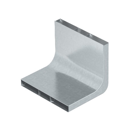 KV3 25028 - KV3 25028 7400644 OBO BETTERMANN Vertical bend 3 compartments for EÜK, Strip-galvanised, DIN EN 10147, Steel..