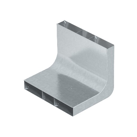 KV3 35038 - KV3 35038 7400660 OBO BETTERMANN Vertical bend 3 compartments for EÜK, Strip-galvanised, DIN EN 10147, Steel..