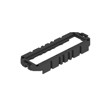 MT4 45 OKB - MT4 45 OKB 7403870 OBO BETTERMANN Modul 45 support for 4 M45 devices in OKB, 208x76x22, Graphite black, 9011..