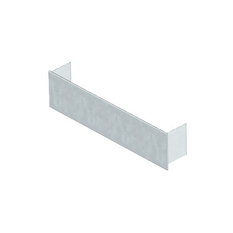 SES 19047 - SES 19047 7403988 OBO BETTERMANN End closure section , 190x47mm, Strip-galvanised, DIN EN 10147, Steel, St