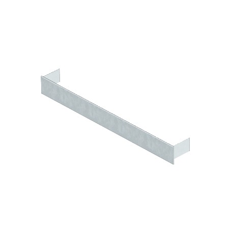 SES 25027 - SES 25027 7404002 OBO BETTERMANN End closure section , 250x27mm, Strip-galvanised, DIN EN 10147, Steel, St