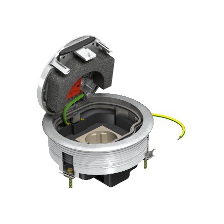 GESRC2 HS - GESRC2 HS 7405584 OBO BETTERMANN Service outlet for RF/CF, Cr-plated, Chrome-plated, Die-cast zinc, Zn