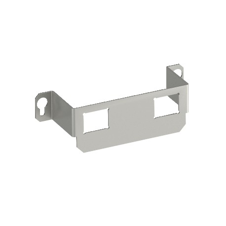 MTGE2 2C - MTGE2 2C 7407848 OBO BETTERMANN Mounting plate with 2x hole pattern Type C, 116x36x34, Stainless steel, grad..