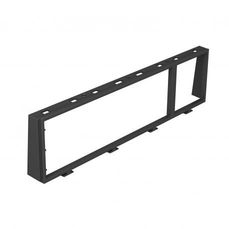 MT45V 3+1 - MT45V 3+1 7408680 OBO BETTERMANN Installation frame for 3f + 1f Modul 45, Graphite black, 9011, Polyamide, PA