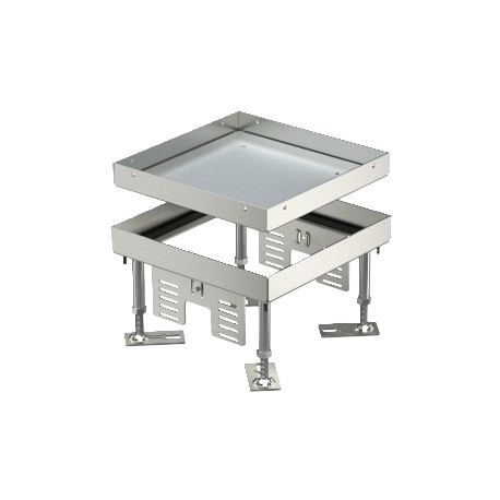 RKN2 4 VMSL1N 20 - RKN2 4 VMSL1N 20 7409010 OBO BETTERMANN Square cassette SL blank, 200x200mm, Stainless steel, grade 304, VA,..