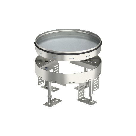 RKR2 4SL2 V2 20 - RKR2 4SL2 V2 20 7409072 OBO BETTERMANN Heavy-duty cassette blank, 20 kN, 200x200mm, Stainless steel, grade 3..