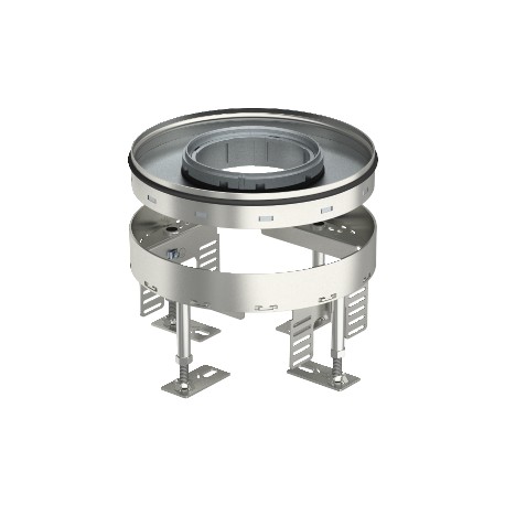 RKFR2 4 SL2V2 20 - RKFR2 4 SL2V2 20 7409462 OBO BETTERMANN Heavy-duty cassette for tube, 20 kN, ø 215mm, Stainless steel, grade..