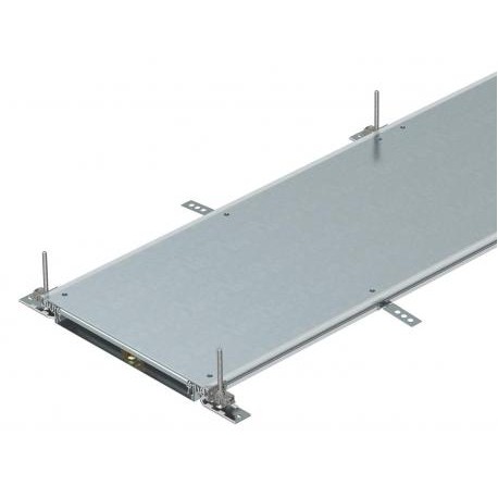 OKA-W4004030 - OKA-W4004030 7424404 OBO BETTERMANN Flushfloor trunking unit blank, 2400x400x40, Strip-galvanised, DIN EN 10..