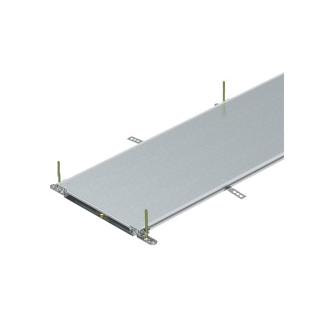 OKA-W6004030 - OKA-W6004030 7424408 OBO BETTERMANN Flushfloor trunking unit blank, 2400x600x40, Strip-galvanised, DIN EN 10..