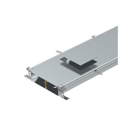 OKA-W40010050D6 - OKA-W40010050D6 7424682 OBO BETTERMANN Flushfloor trunking unit for service unit GES6, 2400x400x100, Strip-g..