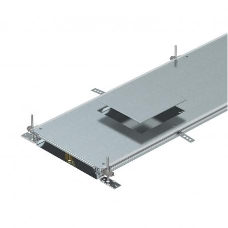 OKA-W4006050D9 - OKA-W4006050D9 7424720 OBO BETTERMANN Flushfloor trunking unit for service unit GES9, 2400x400x60, Strip-gal..