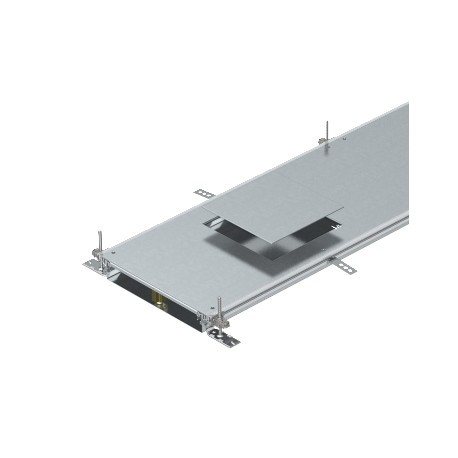 OKA-W6006050D9 - OKA-W6006050D9 7424724 OBO BETTERMANN Flushfloor trunking unit for service unit GES9, 2400x600x60, Strip-gal..